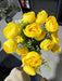 Mini Camillia Bush - 12 Stems - Yellow - 36352 - DecoExchange®