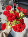Small Carnation Bush - 9 Stems - Red - 37383 - DecoExchange®