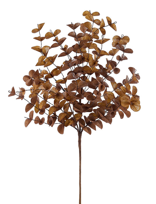 24"L Glitter Eva Eucalyptus Bush Taupe FH8281RW
