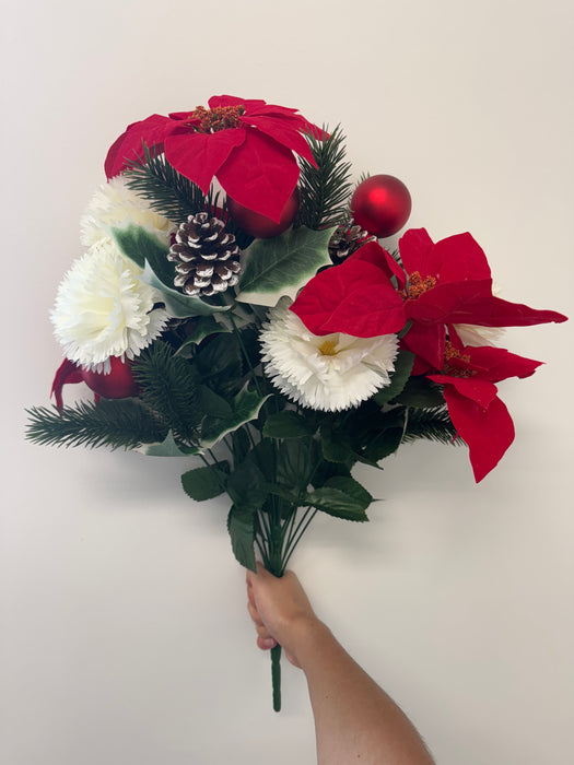 22 In Mixed Poinsettia 83585 - DecoExchange®