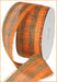 2.5"X20YD Woven Check Paper Mesh Orange/Natural RR600254