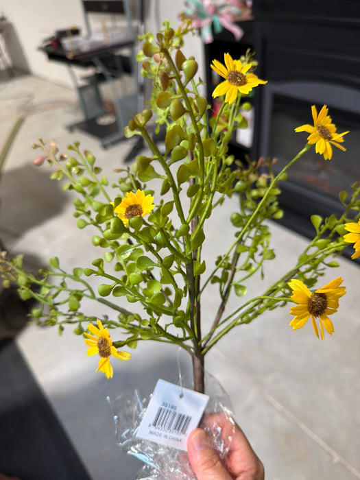 19In Bush-Angel Vines With Yellow Daisy IP35195