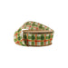 1 1/2’’ Wired Ribbon | Orange/Green Plaid W Gold Accent 10 Yard Roll 9702W-580-38E