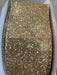 1.5"X10Y Ribbon CHMPG ALL FLAT GLITTER X820609-14 - DecoExchange