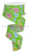 1.5X10Yd Check Plaid Egg/Daisy On Pg Grn/Blu/Lime/Pnk/Gld/Ylw Rge1405A4 Ribbon