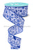 1.5"X10Yd Chinoiserie White/Multi Blue RGF1576WR - DecoExchange