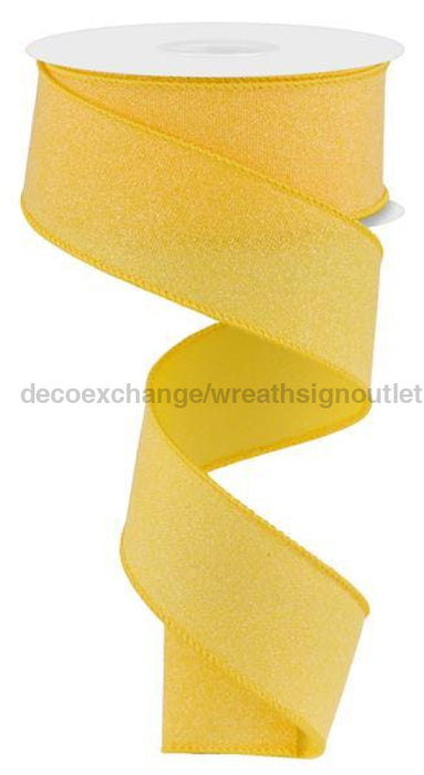 1.5"X10Yd Crystal Shine Yellow RGE199429 - DecoExchange