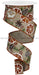 1.5"X10Yd Fruit Slice/Pine Cones/Royal Light Beige/Multi RGE1383 - DecoExchange