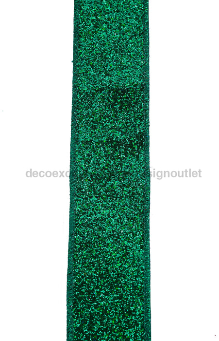 1.5’’X10Yd Laser Glitter Emerald Green Rgf153206 Ribbon
