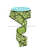 1.5’X10Yd Multi Swirls Lime/Black/White Rgf132233 Ribbon