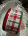 1.5’’X10Yd Printed Plaid/Royal White/Red/Sage Rgf15042E Ribbon