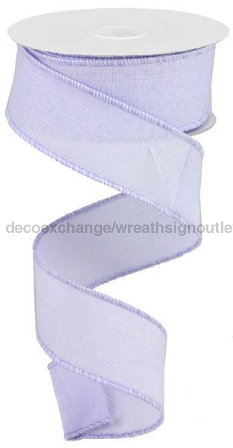 1.5"X10Yd Royal Burlap Light Lavender RG1278NR - DecoExchange