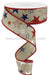1.5’’X10Yd Stars Print/Royal Red/White/Blue RG1513KY Ribbon