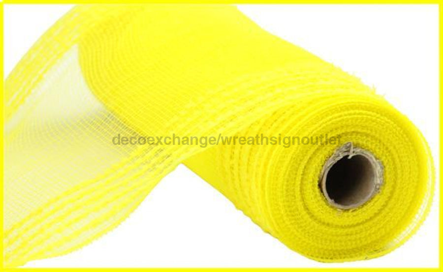 10.25X10Yd Drift/pp Wide Border Mesh Yellow Ry811429
