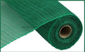 10.25"X10Yd Faux Jute/Pp Check Emerald Green RY831306 - DecoExchange®