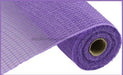 10.25"X10Yd Faux Jute/Pp Check Lavender RY831313 - DecoExchange