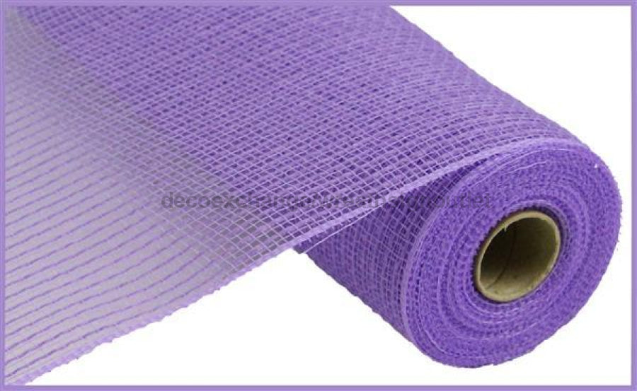 10.25"X10Yd Faux Jute/Pp Stripe Lavender RY831213 - DecoExchange
