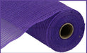 10.25"X10Yd Faux Jute/Pp Stripe Purple RY831223 - DecoExchange