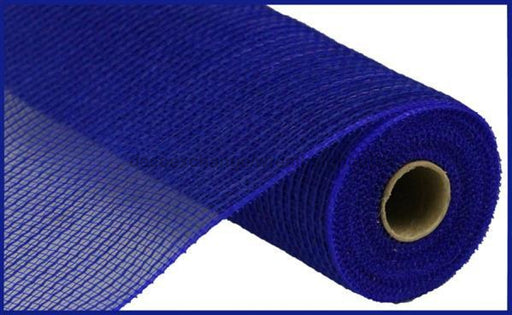 10.25"X10Yd Faux Jute/Pp Stripe Royal Blue RY831225 - DecoExchange