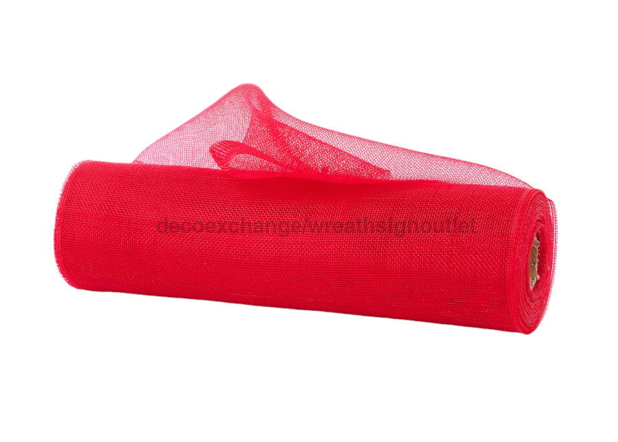 10.25’’X10Yd Fine Weave Mesh Red Ry500024