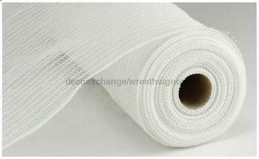 10.25"X10Yd Poly/Fiber Mesh White RY830927 - DecoExchange