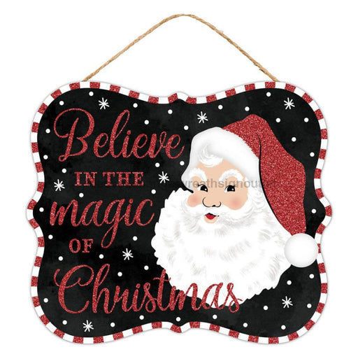 10.5’L X 9’H Magic Of Christmas Sign Black/Red/White Ap893502