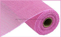 10.5"X10Yd Faux Jute/Pp Check Pink RY831322 - DecoExchange