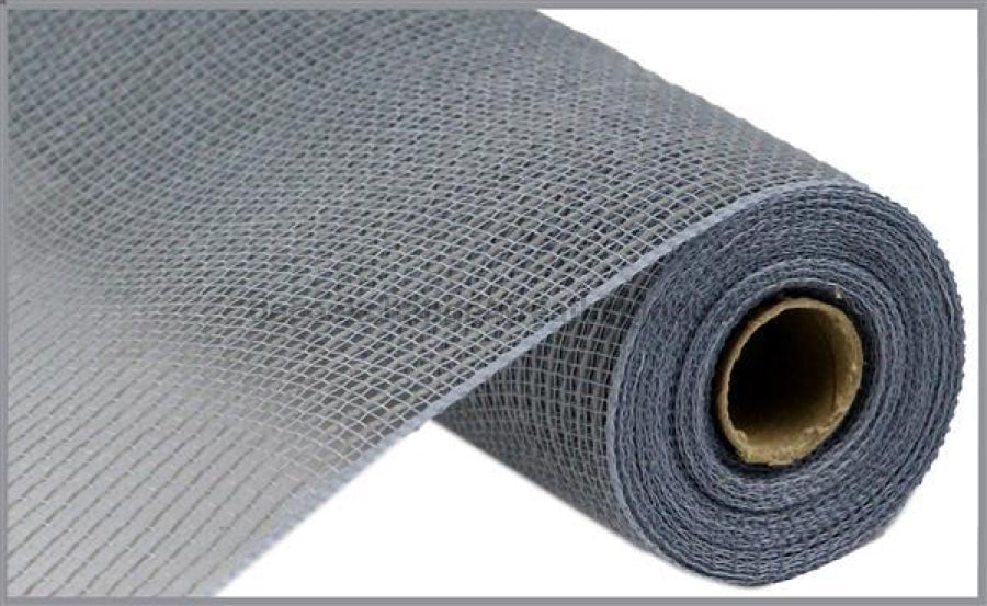 10.5"X10Yd Faux Jute/Pp Stripe Grey RY831210 - DecoExchange