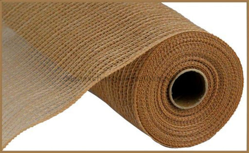 10.5"X10Yd Faux Jute/Pp Stripe Natural RY831218 - DecoExchange