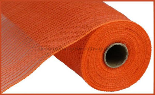 10.5"X10Yd Faux Jute/Pp Stripe Orange RY831220 - DecoExchange