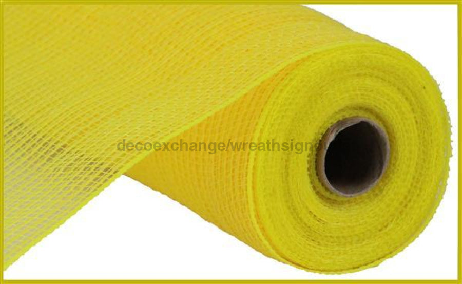 10.5"X10Yd Faux Jute/Pp Stripe Yellow RY831229 - DecoExchange