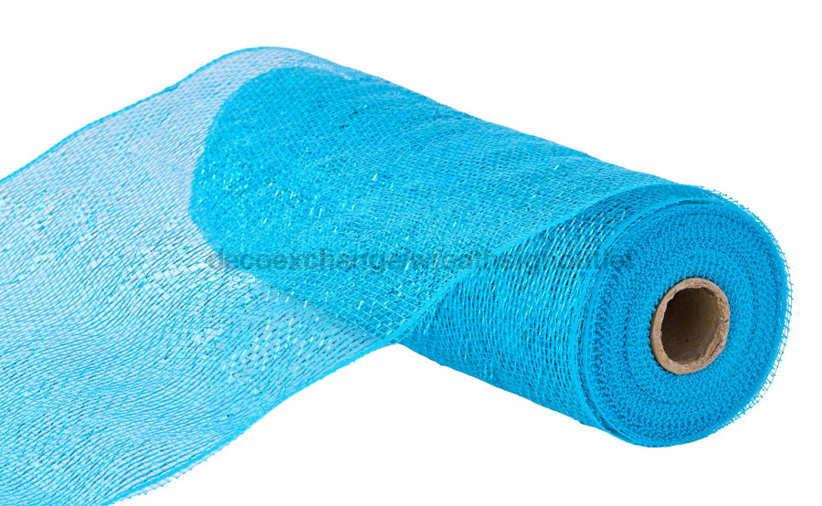 10.5’X10Yd Thin Laser Foil Mesh Turquoise Ry861371