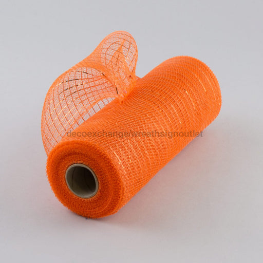 10" Poly Deco Mesh: Metallic Orange/Copper RE1301Y3 - DecoExchange