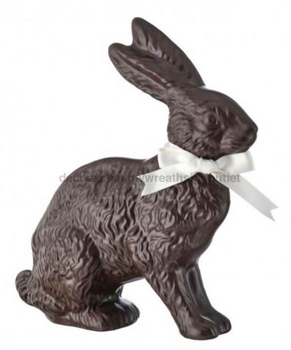 10’’ Resin Chocolate Bunny Mt26225-Choc Base