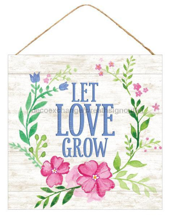 Valentine's Wreath Signs