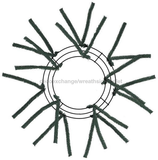 10"Wire, 20"Oad Pencil Work Wreath X12 Ties, Tt Green XX167760 - DecoExchange