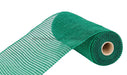 10’X10Yd Horizontal Wide Stripe Mesh Dark Green Re8900Xt