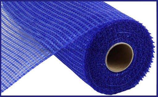 10’’X10Yd Horizontal Wide Stripe Mesh Royal Blue Re890025