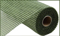 10’’X10Yd Horizontal Wide Stripe Mesh Sage Re8900J2