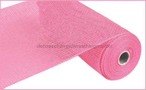 10"X10Yd Poly Burlap Mesh Pink RP810022 - DecoExchange