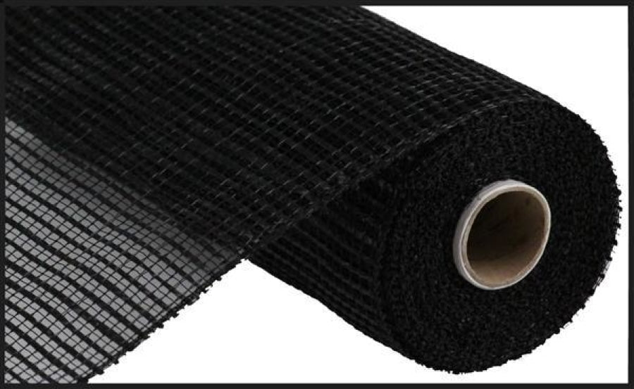 10"X10Yd Wide Strip Mesh Black RE890002 - DecoExchange