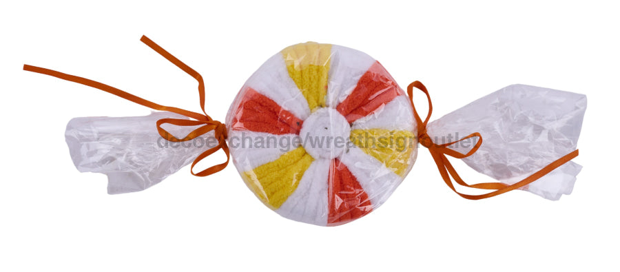 11’’Oal X 4.75’’Dia Round Peppermint Orange/White/Yellow XC1170J7 Attachment