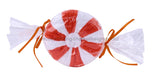 11’’Oal X 4.75’’Dia Round Peppermint White/Orange XC117054 Attachment