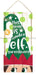 12.5"H X 6"L ELF SURVEILLANCE ELF HAT WHITE/EMERALD/RED/LIME AP8186 - DecoExchange