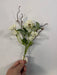 12’’ Daisy Pick With Silver Dollar-Cream Ip35370 Greenery