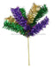 12" Fancy Spray X7, Mardi Gras XX7171 Bundle of 12 - DecoExchange