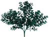 12"L Glitter Boxwood Bush Hunter Green XS250512 - DecoExchange