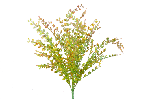 Plastic Boxwood Bush - 7 Stems 22" 13137FA - DecoExchange®