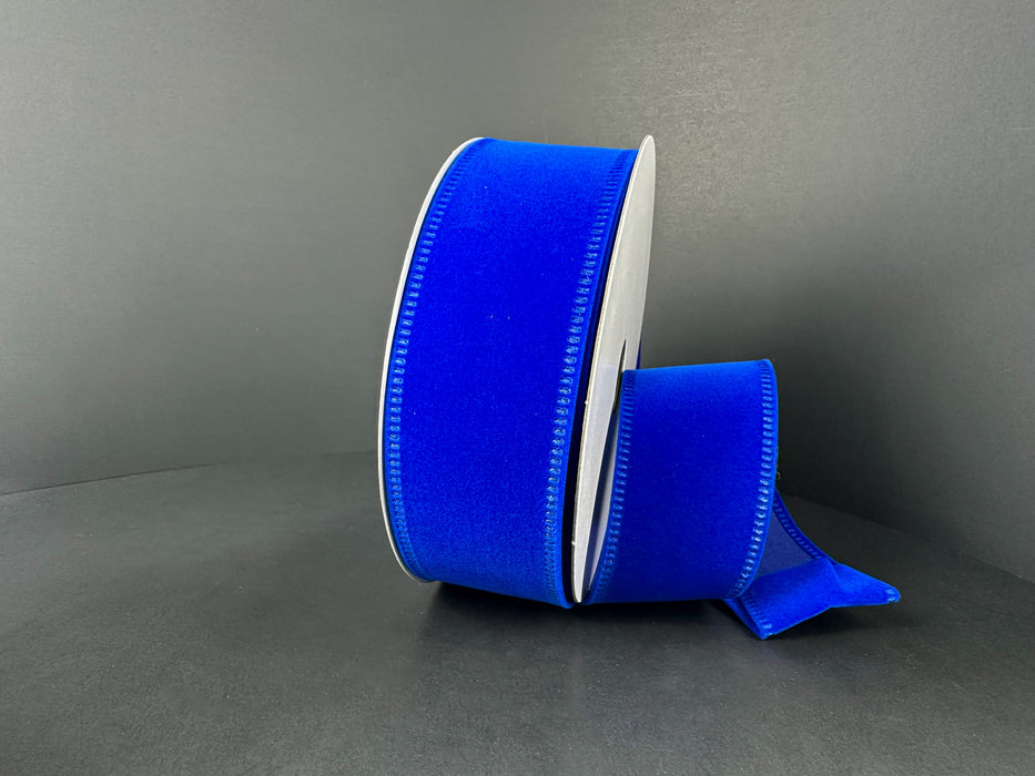 Royal Blue Velvet Ribbon 131809-39