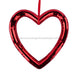 14.25’’H Mirror Heart Ornament Red HV919424 Attachment